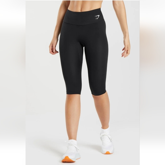 NWOT Gymshark Training Cropped Black Leggings Size Small - Picture 7 of 7